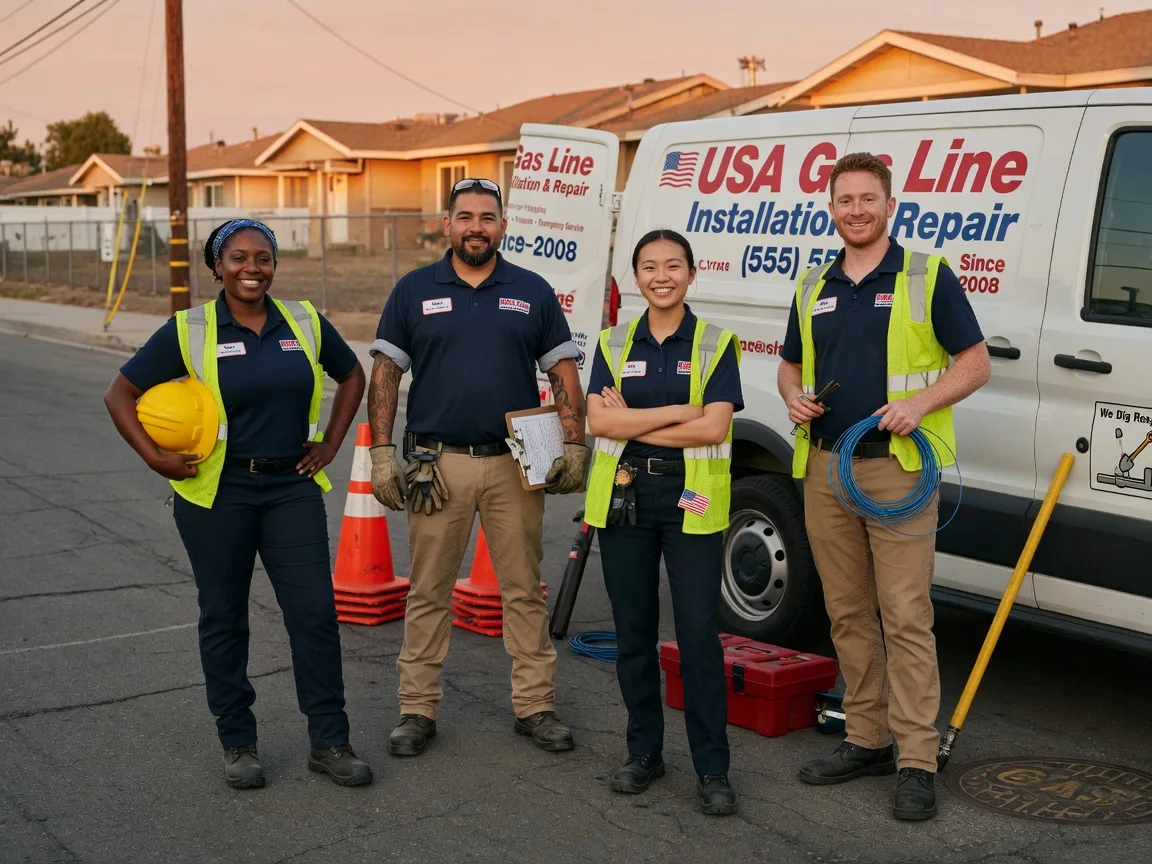 Gas Line Installation company in Hendricks, WV